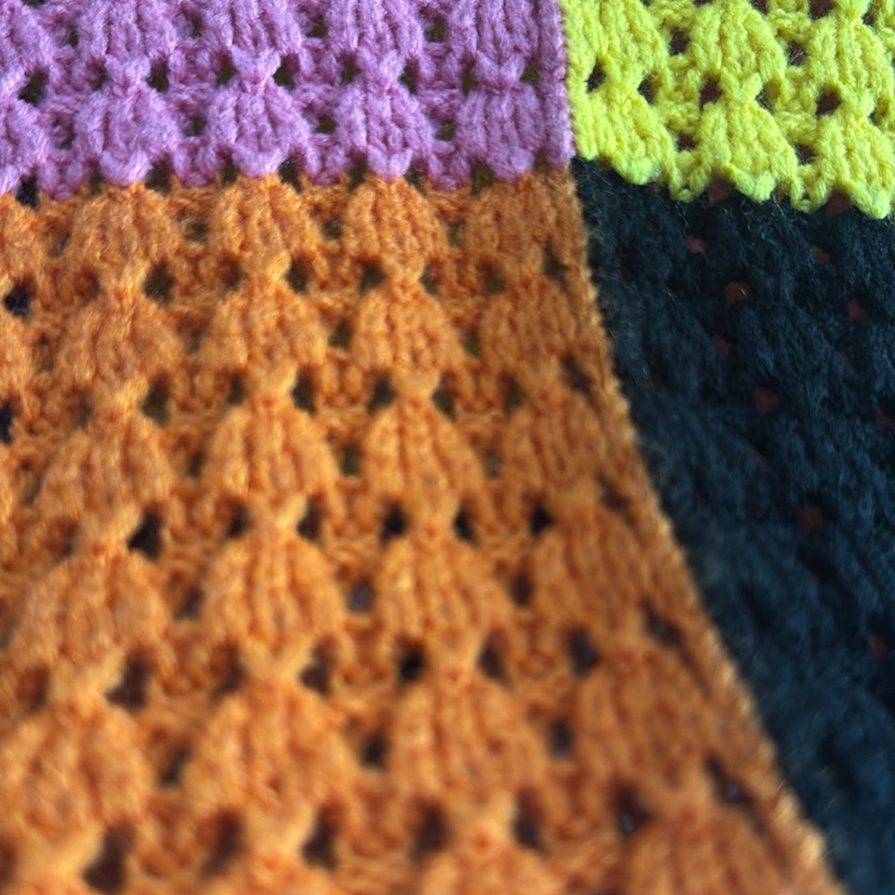 Colorful Patchwork Sweater - Picture 4 of 5